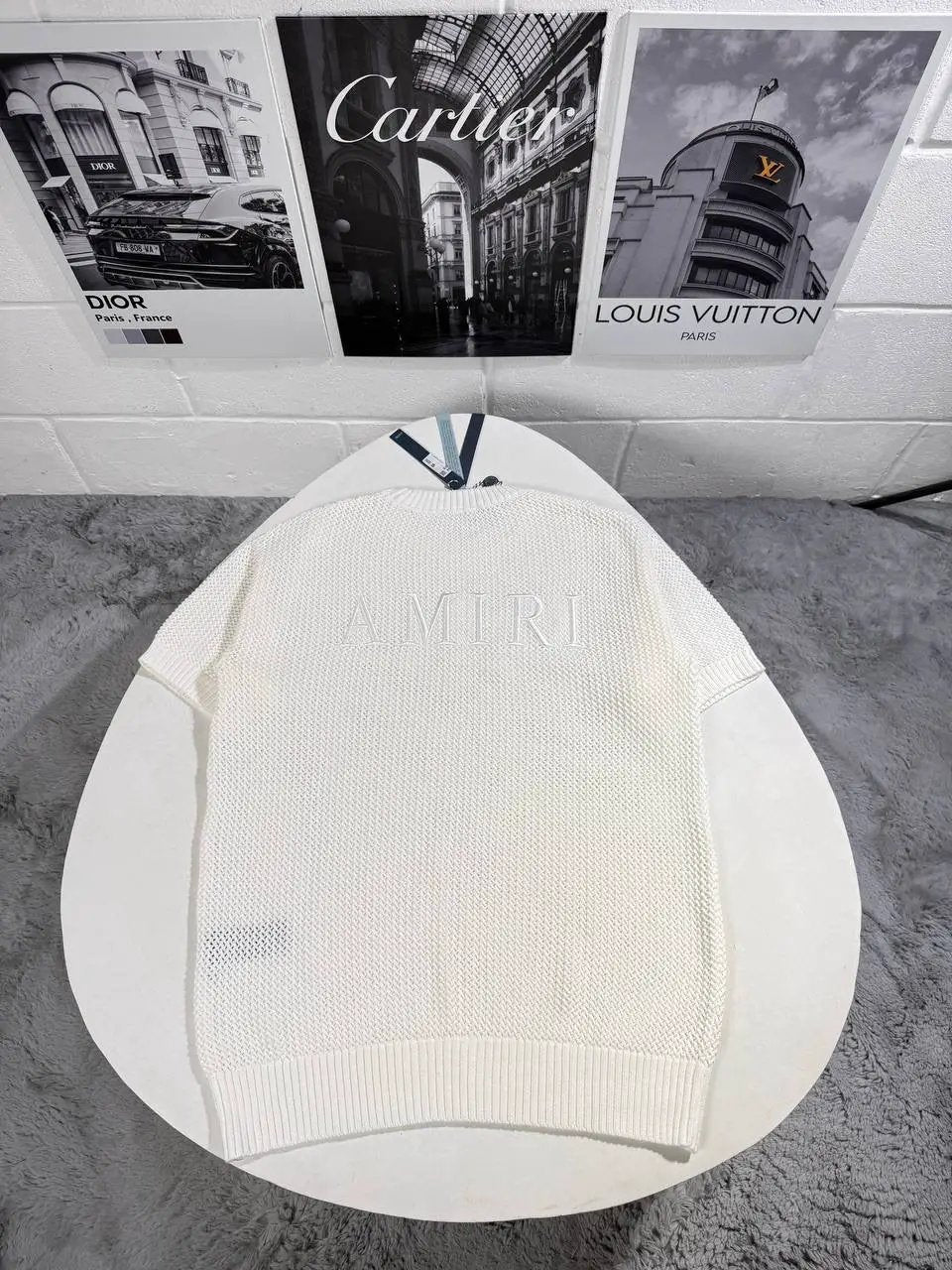 MIRI KNITTED LOGO TSHIRT by Stock supplier