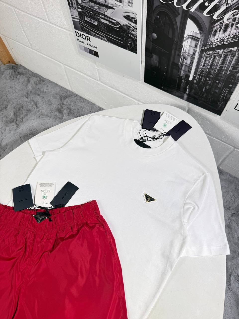 RADA BADGE LOGO SHORTSET