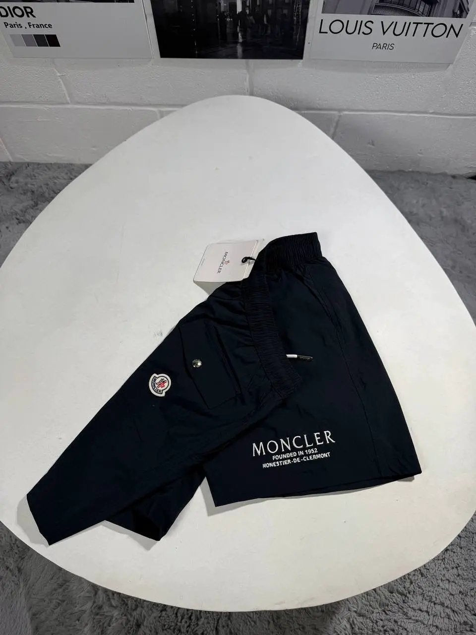 MNCLR LOGO SWIM SHORTS by Stock supplier
