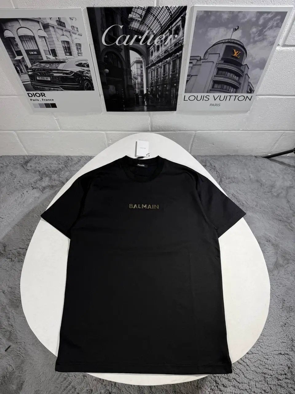 BLMN T SHIRT BLACK by Stock supplier