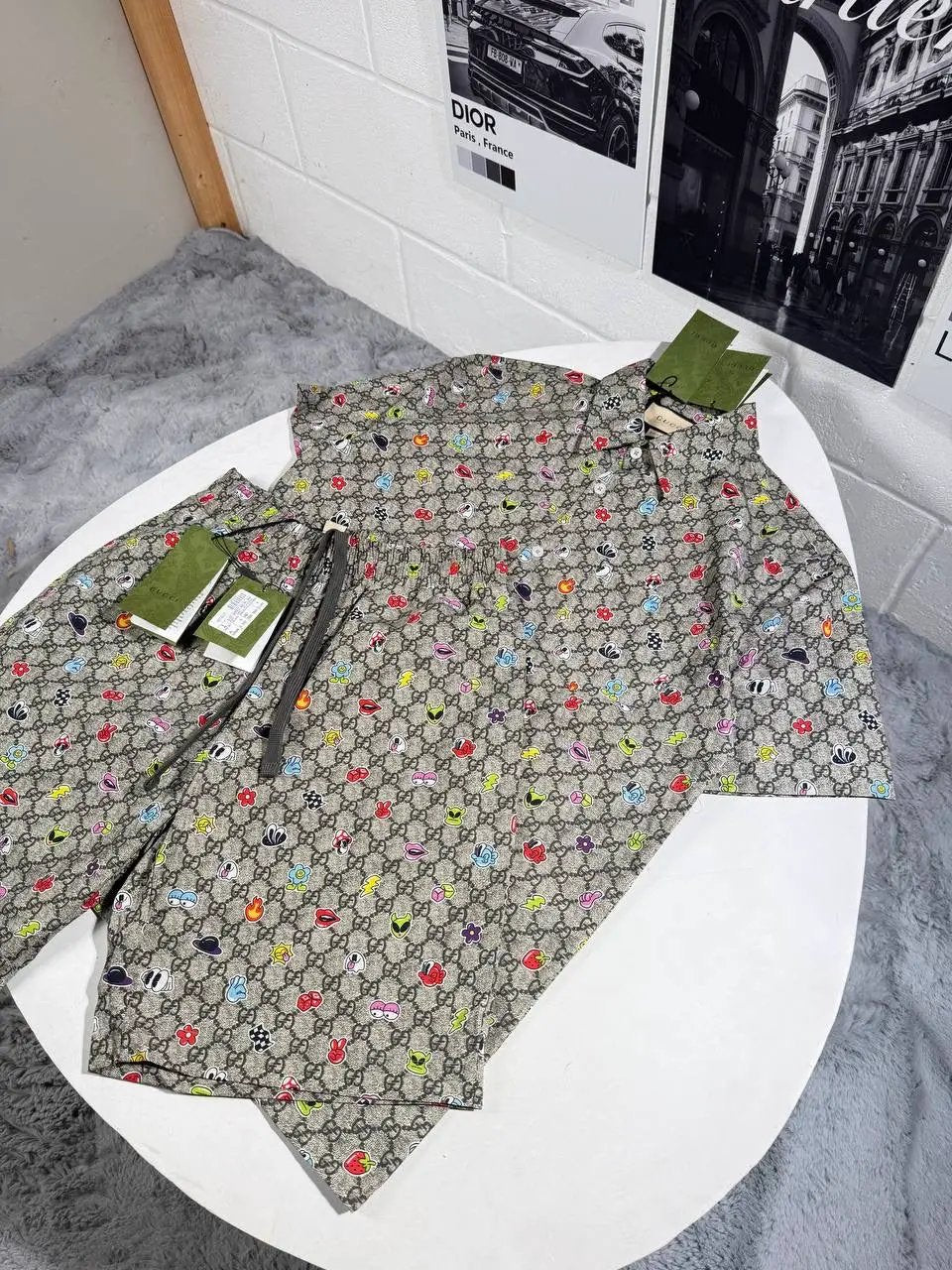 UCCI PRINT SHORTSET by Stock supplier