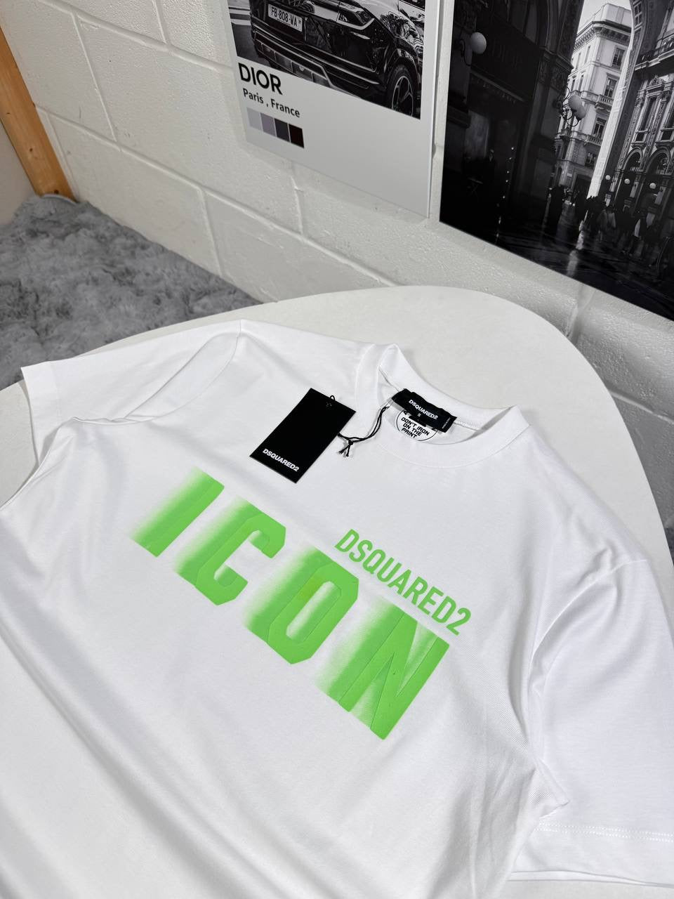 DSQ2 T SHIRT WHITE