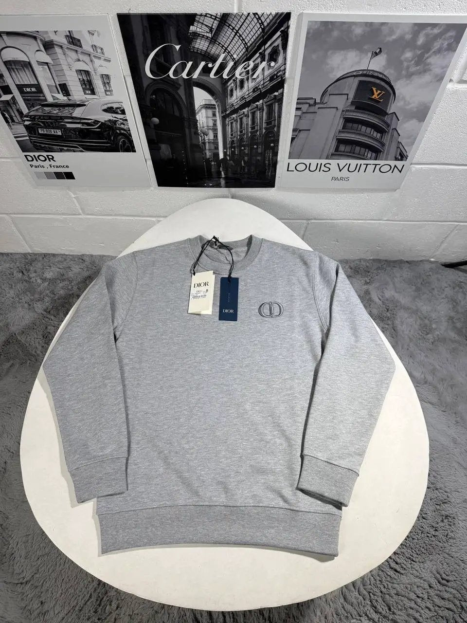 IOR CD LOGO SWEATSHIRT by Stock supplier