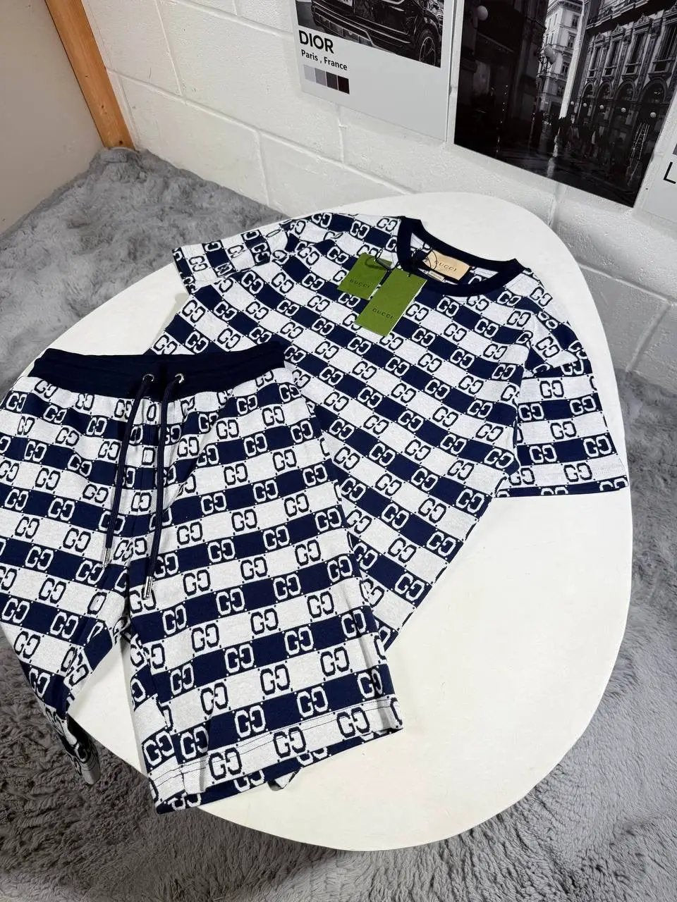 UCCI KNITTED SHORTSET by Stock supplier