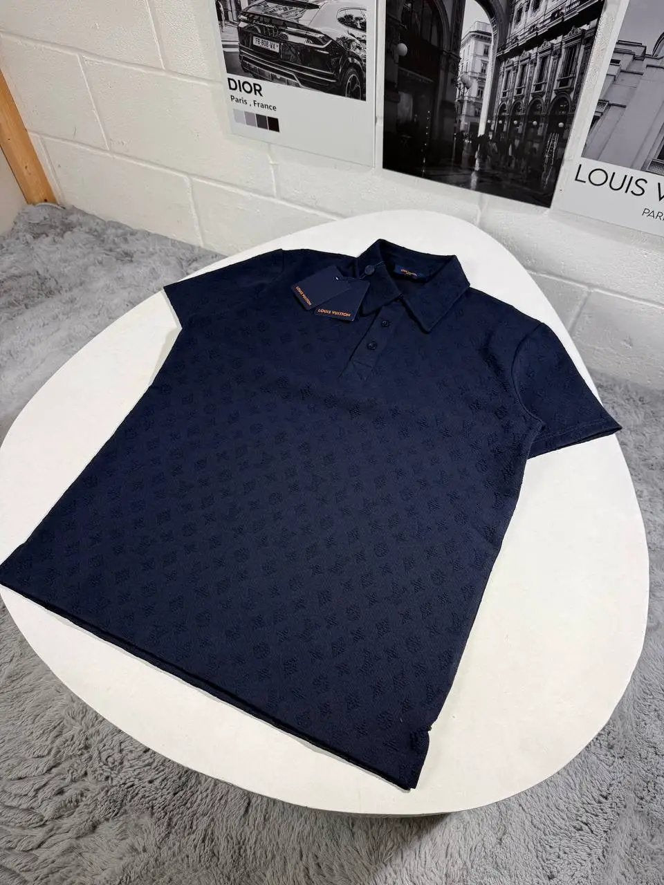 LVE DAMIER PRINT POLO by Stock supplier