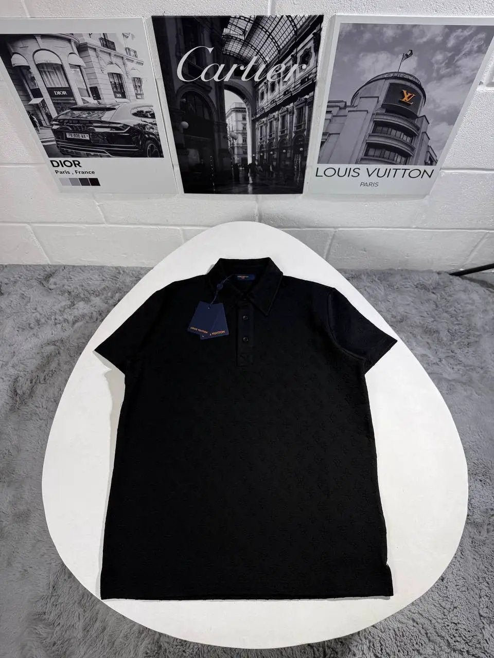 LVE DAMIER PRINT POLO by Stock supplier