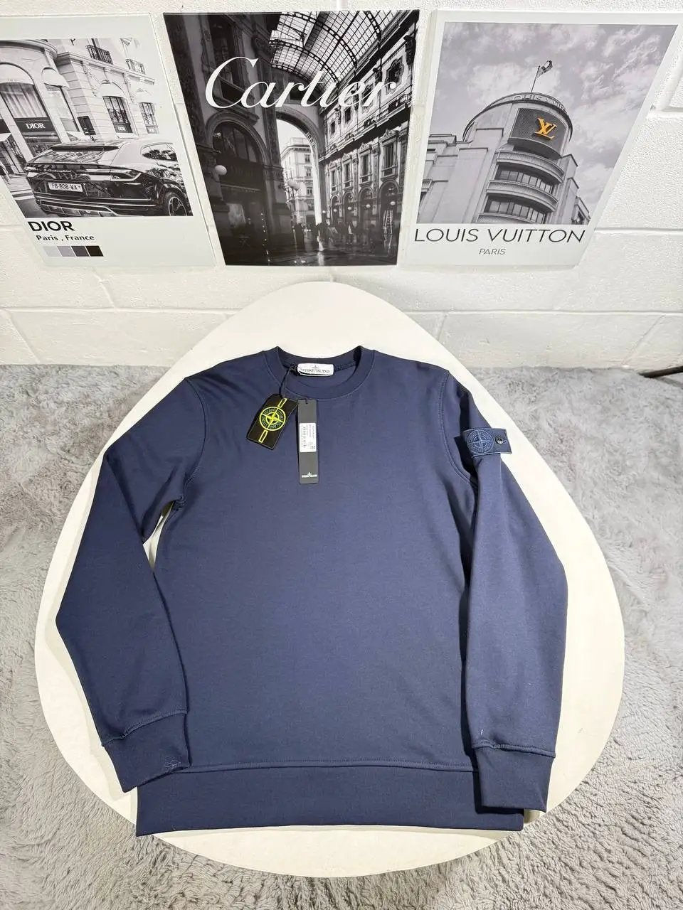 SI DOUBLE BADGE SWEATSHIRT by Stock supplier