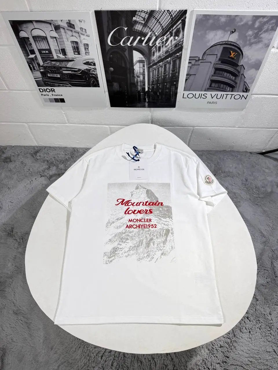 MNCLR MOUNTAIN MONTIF TSHIRT by Stock supplier