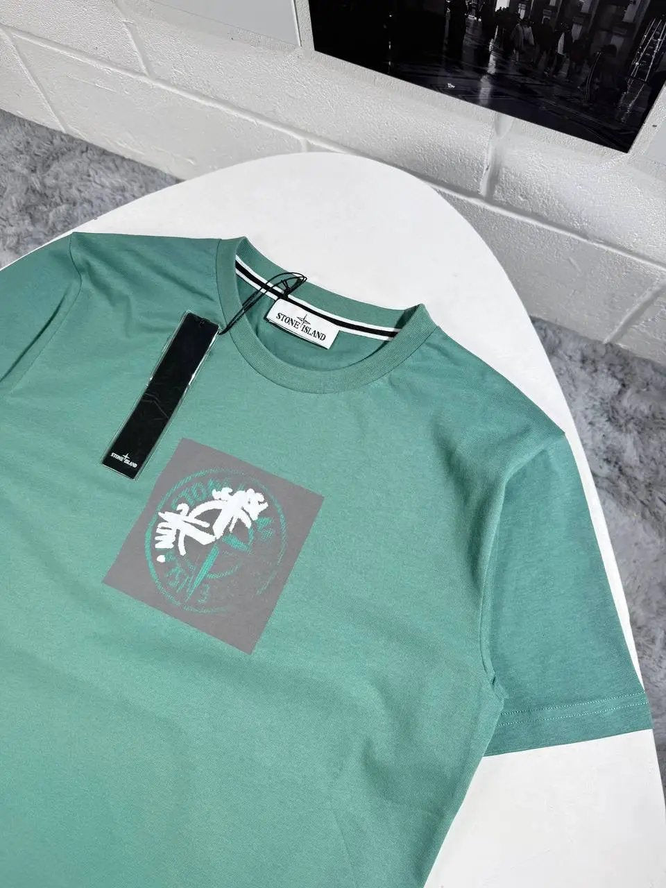 SI T SHIRT GREEN by Stock supplier
