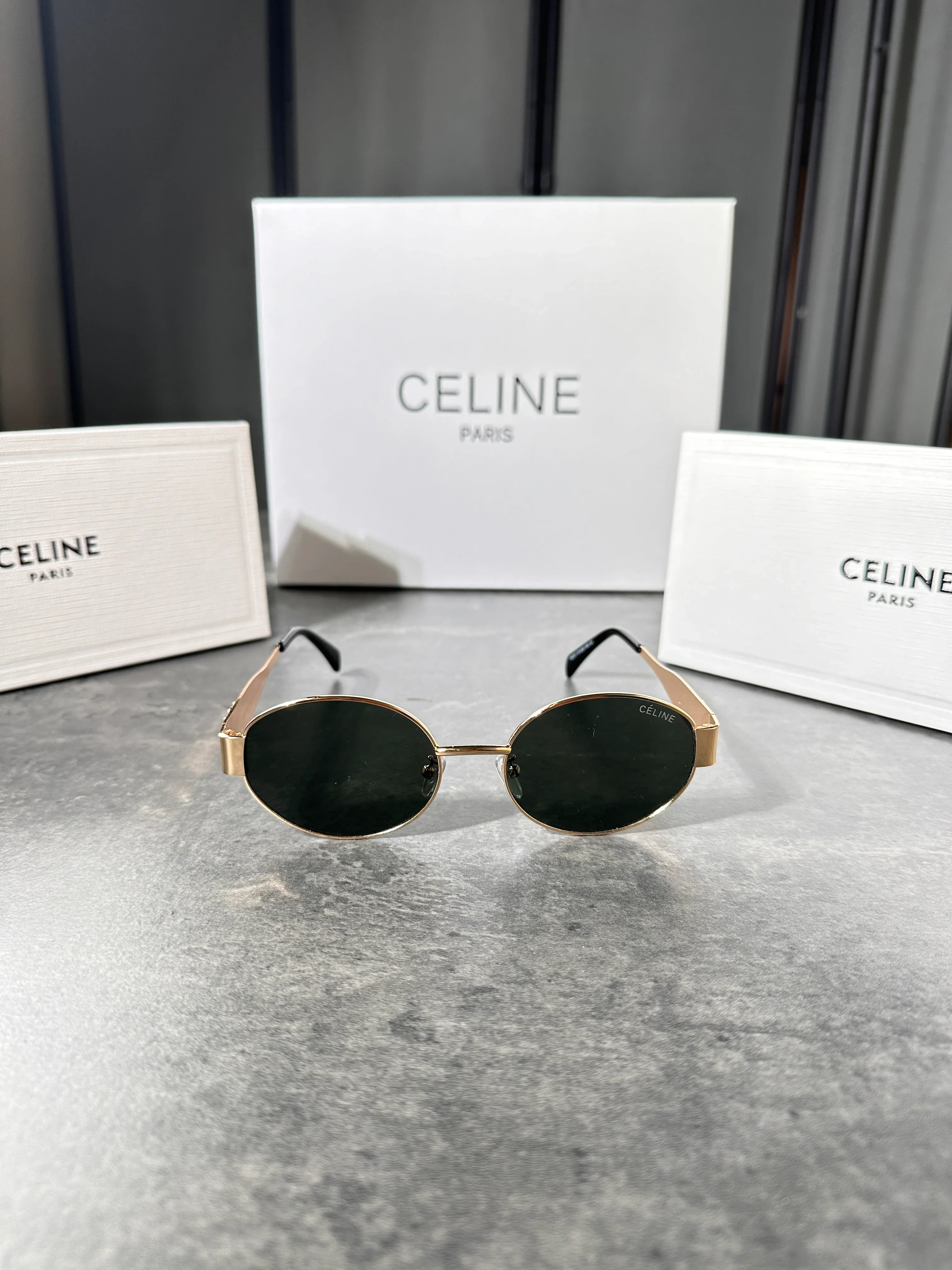 Celine - glasses gold