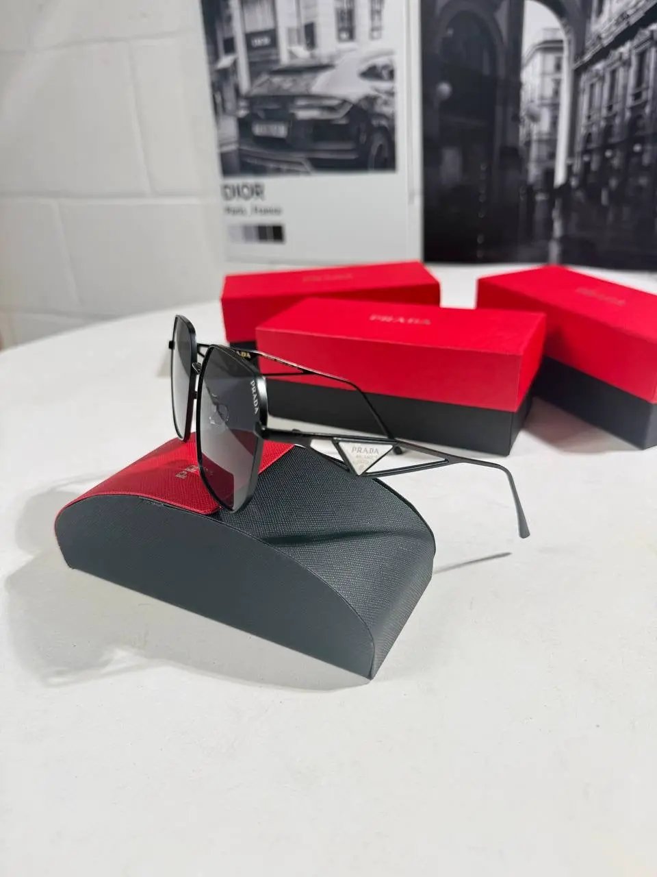 RADA LOGO METAL SUNGLASSES by Stock supplier