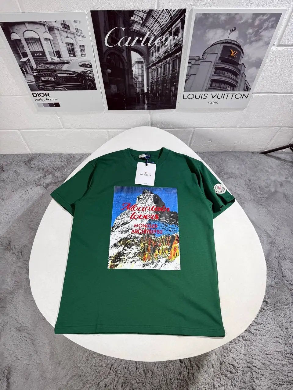 MNCLR MOUNTAIN MONTIF TSHIRT by Stock supplier