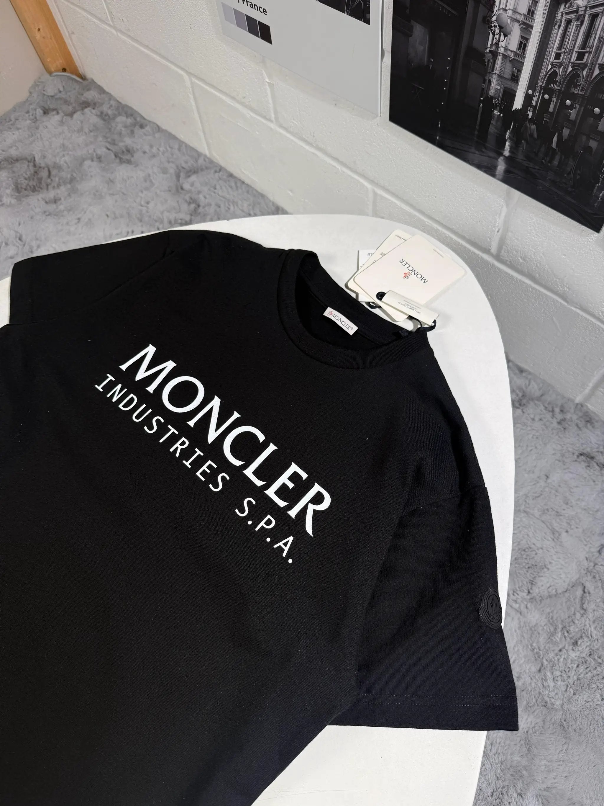 MNCLR LOGO COTTON TSHIRT by Stock supplier