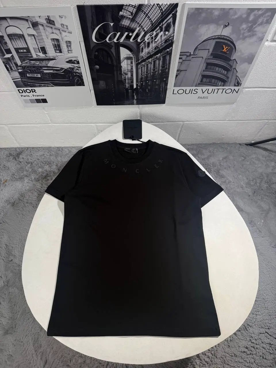 MNCLR NECK LOGO TSHIRT by Stock supplier