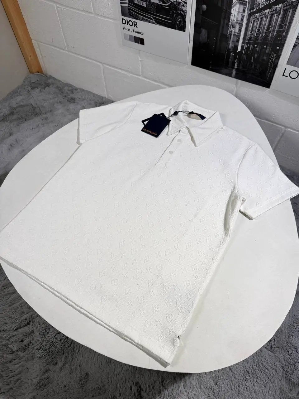 LVE DAMIER PRINT POLO by Stock supplier