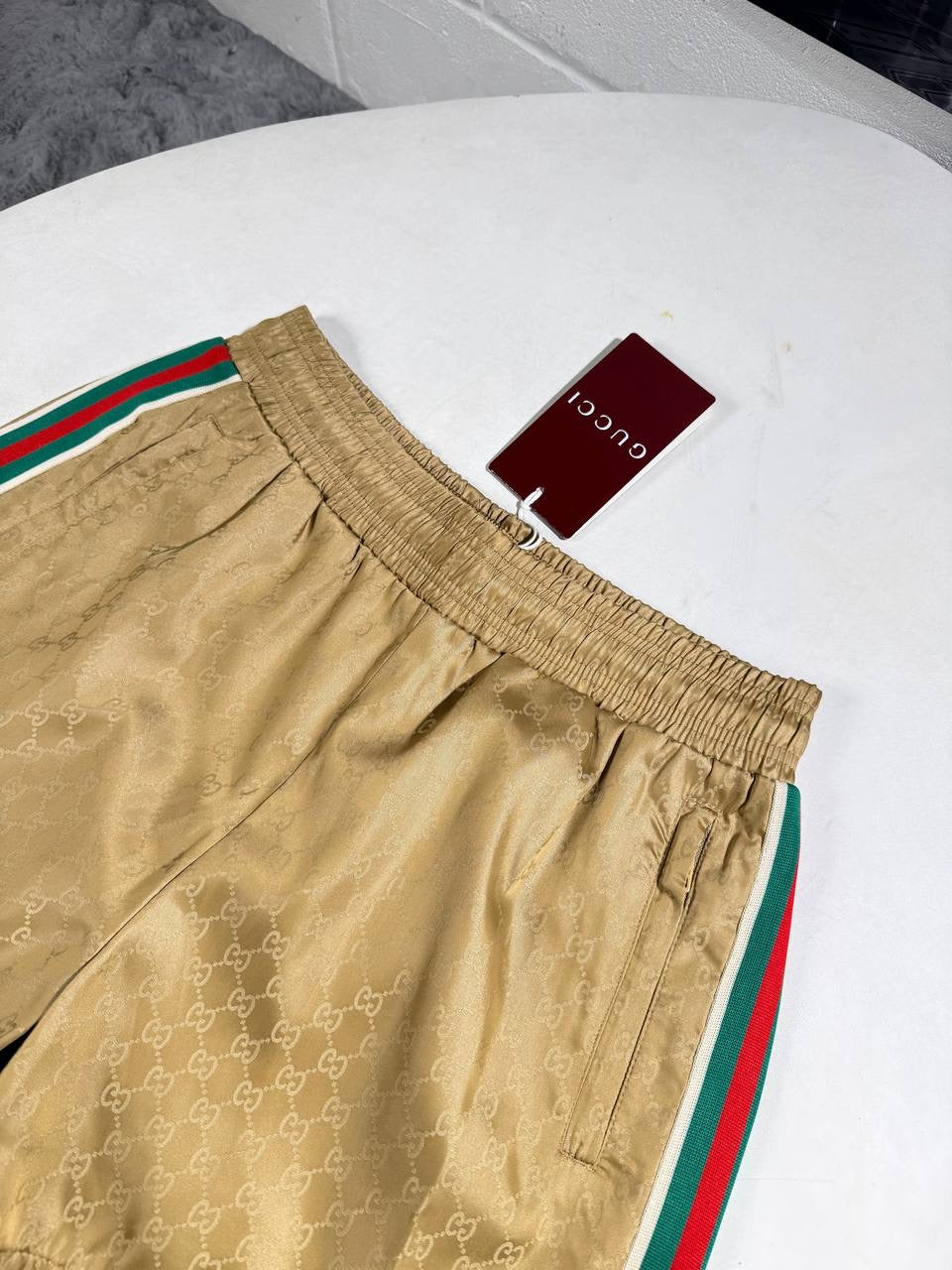 UCCI STRIPPED SHORTS
