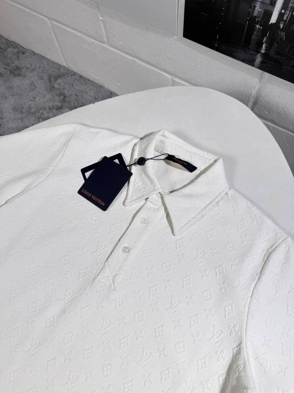 LVE DAMIER PRINT POLO by Stock supplier