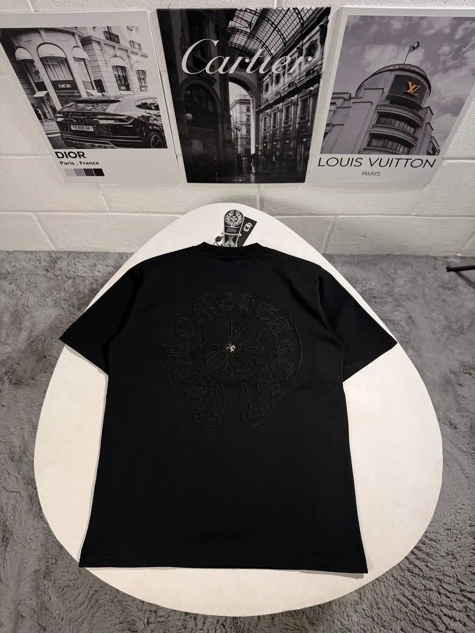 CHROME H TSHIRT Stock supplier