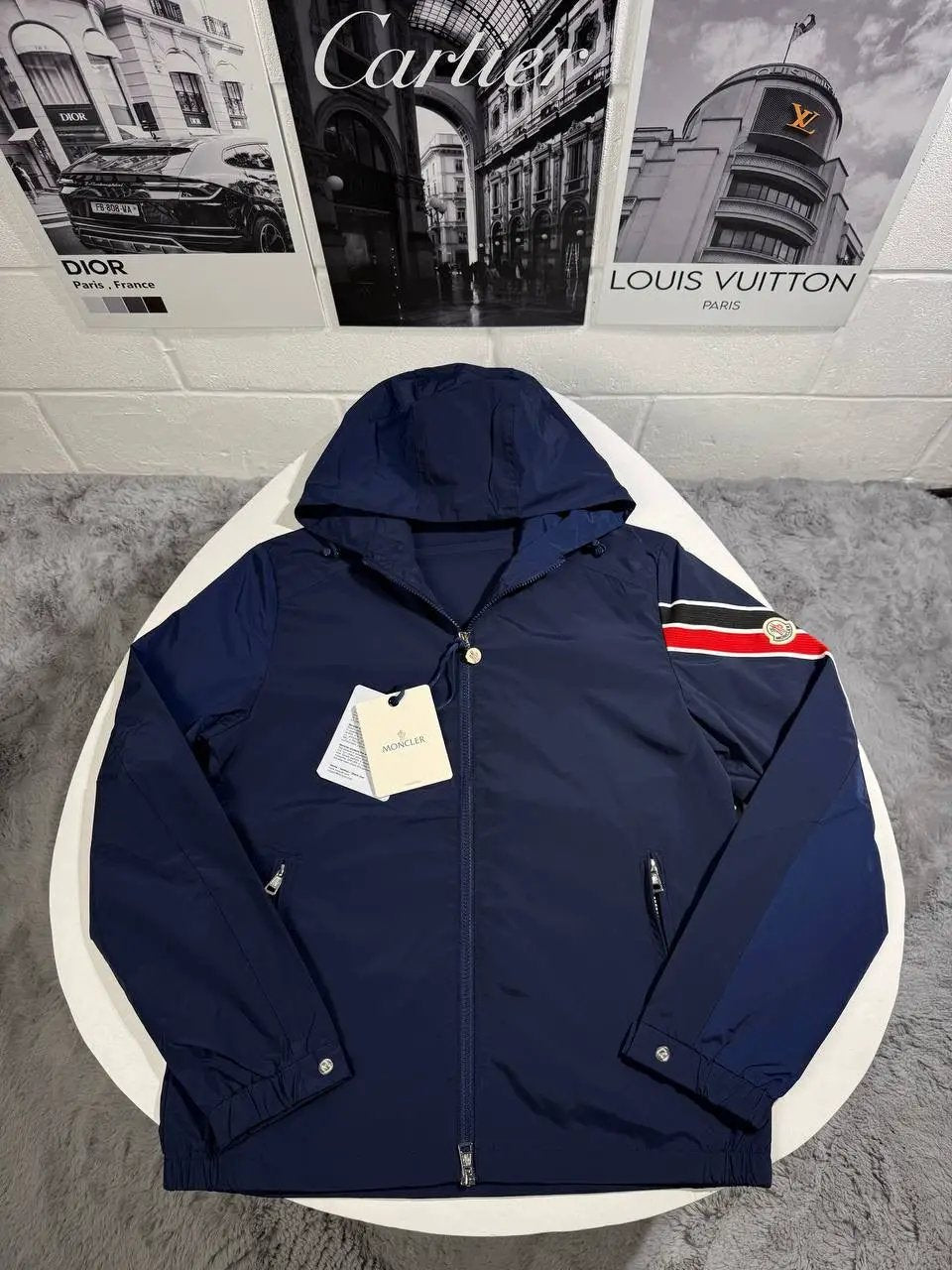 MNCLR CLAUT WINDBREAKER NAVY by Stock supplier