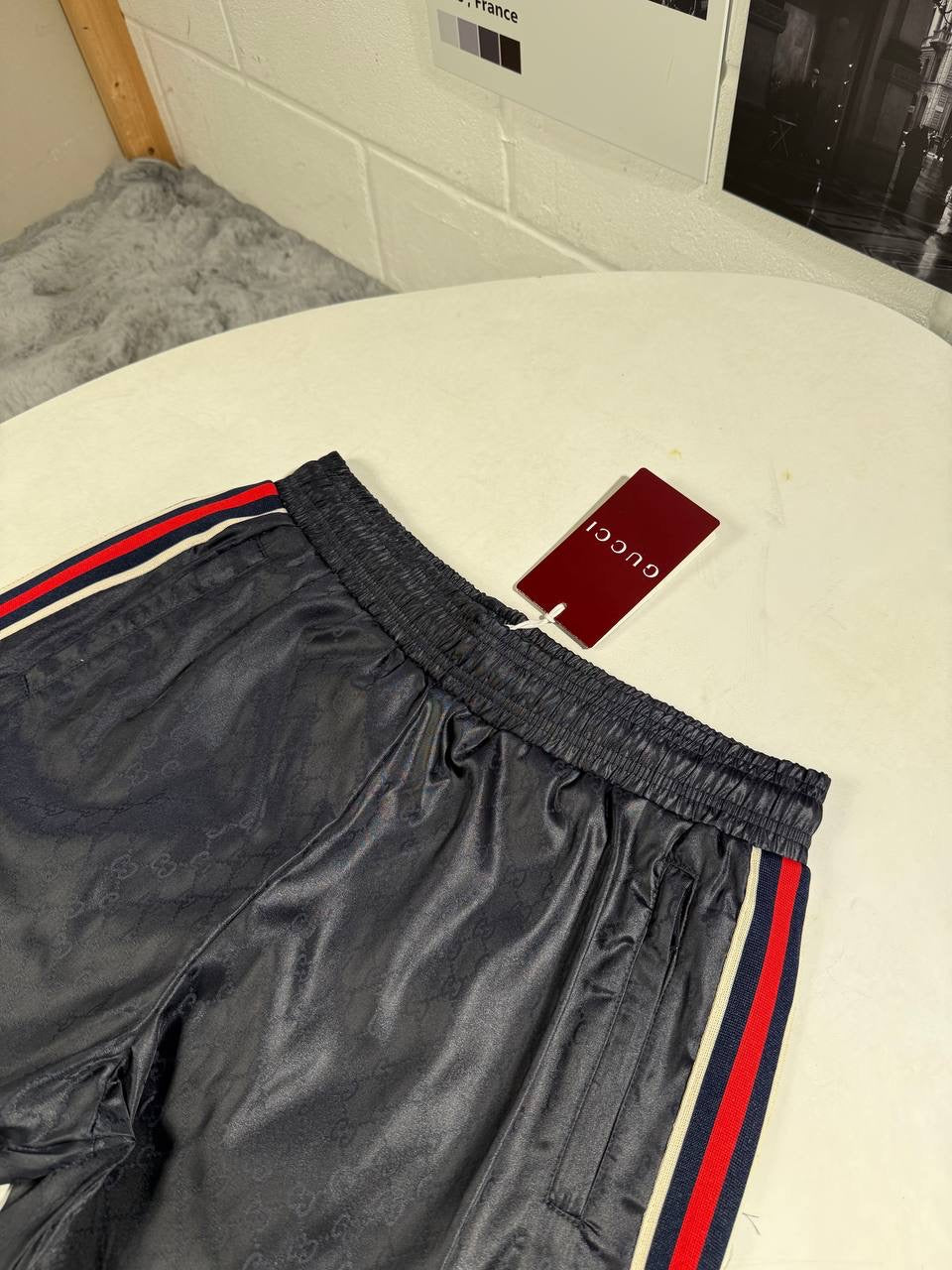 UCCI STRIPPED SHORTS