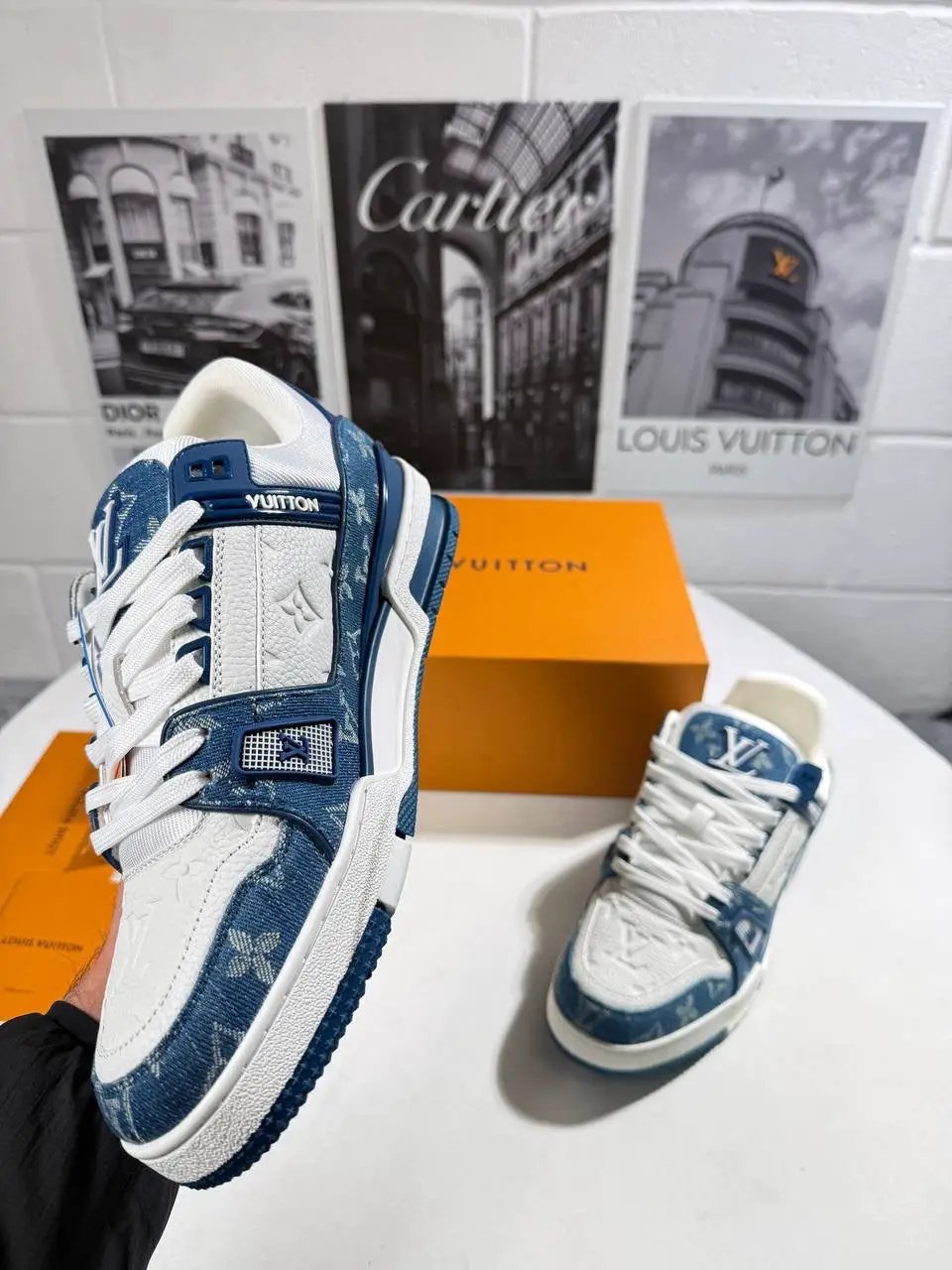 LVE TRAINERS BLUE(Pre Order) by Stock supplier