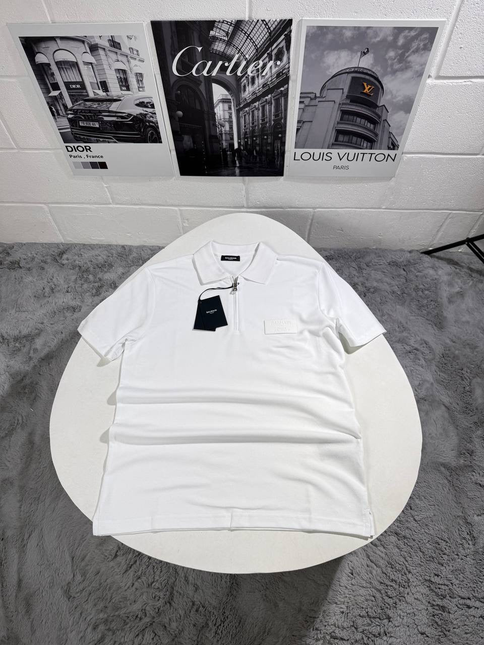 BLMN ZIP UP POLO