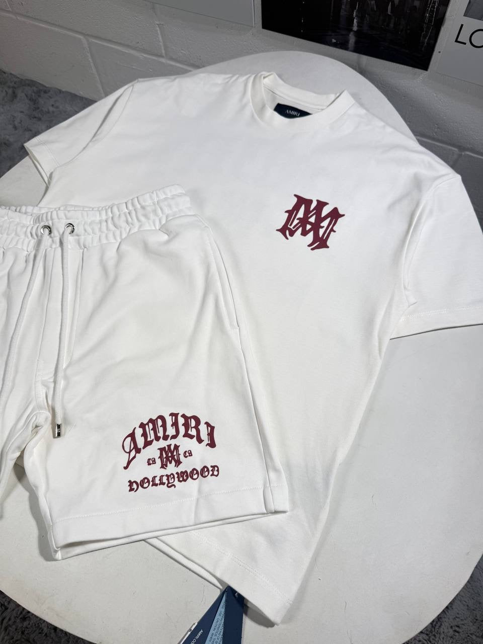 MIRI SHORT SET WHITE by Stock supplier