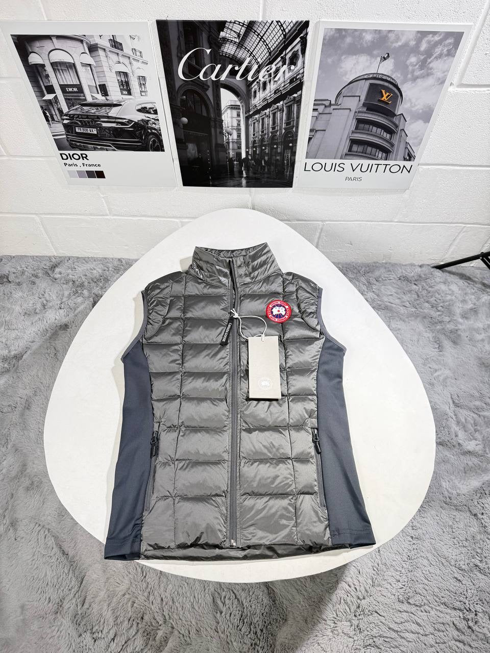 CG BODYWARMER GREY