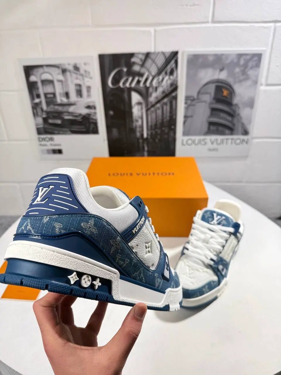 LVE TRAINERS BLUE(Pre Order) by Stock supplier