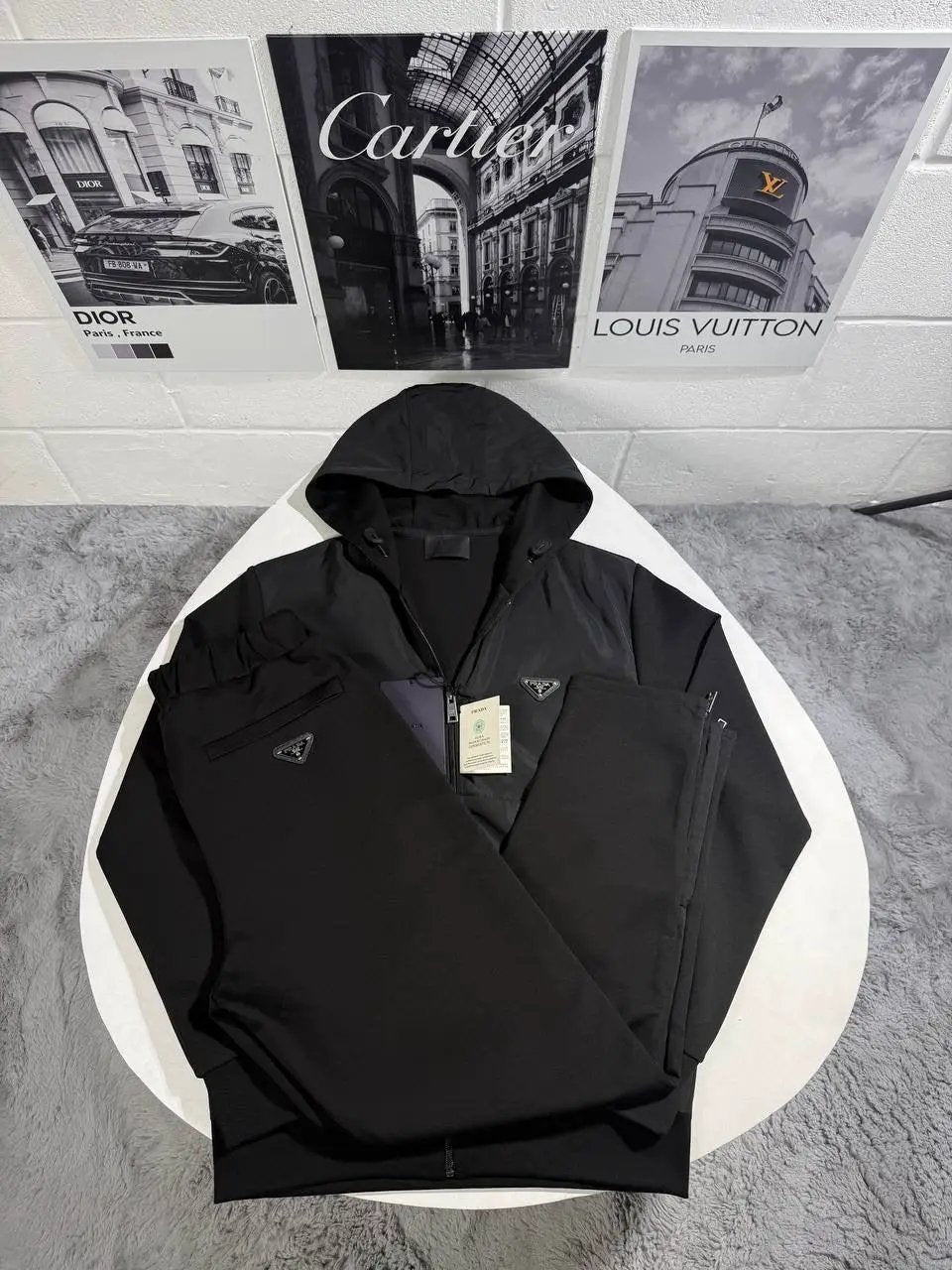 RADA TRACKSUIT FULL BLACK Stock supplier