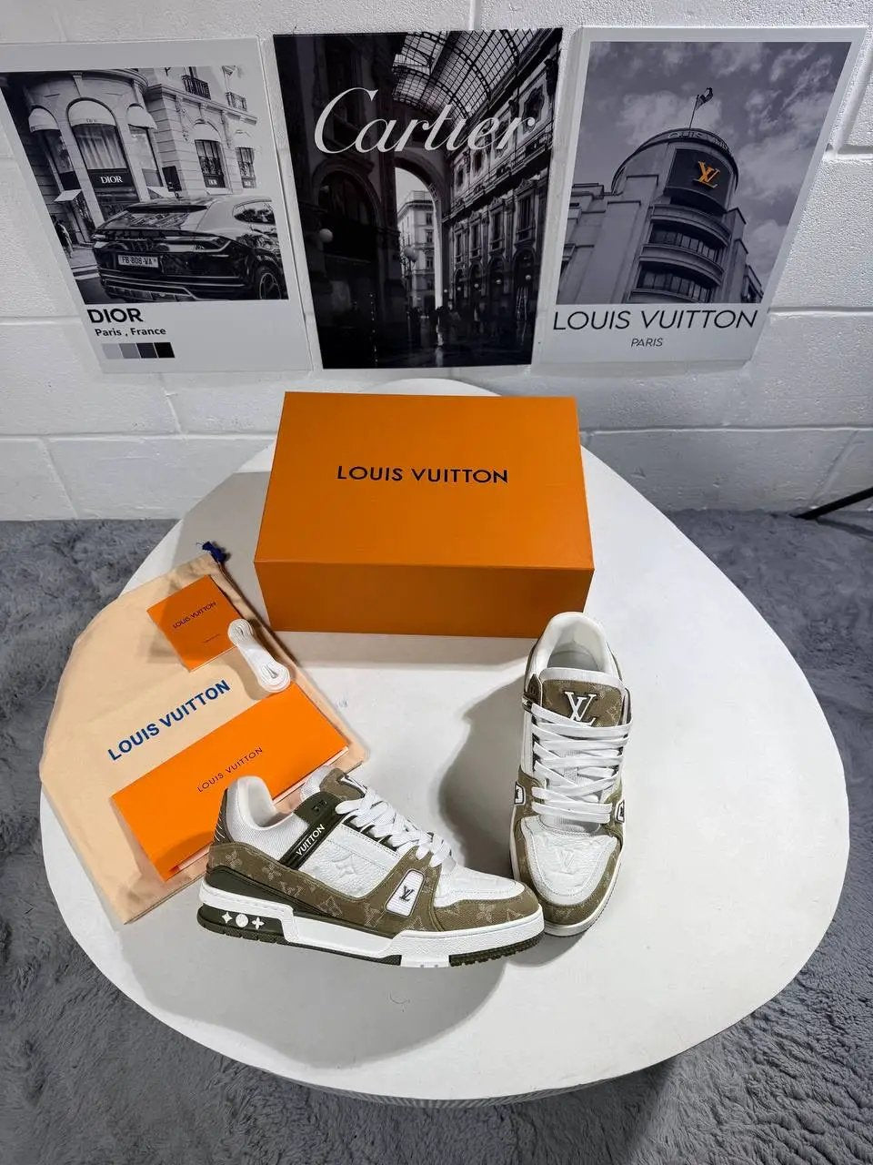 LVE TRAINERS GREEN by Stock supplier