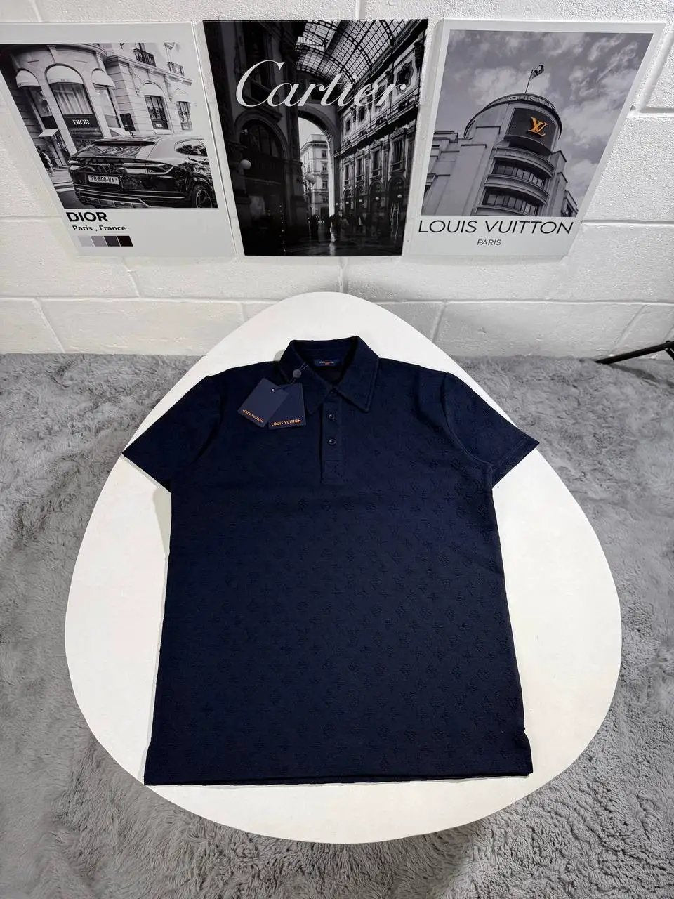 LVE DAMIER PRINT POLO by Stock supplier