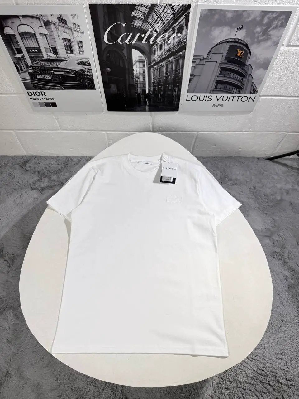 GVNCHY PATCH LOGO TSHIRT by Stock supplier