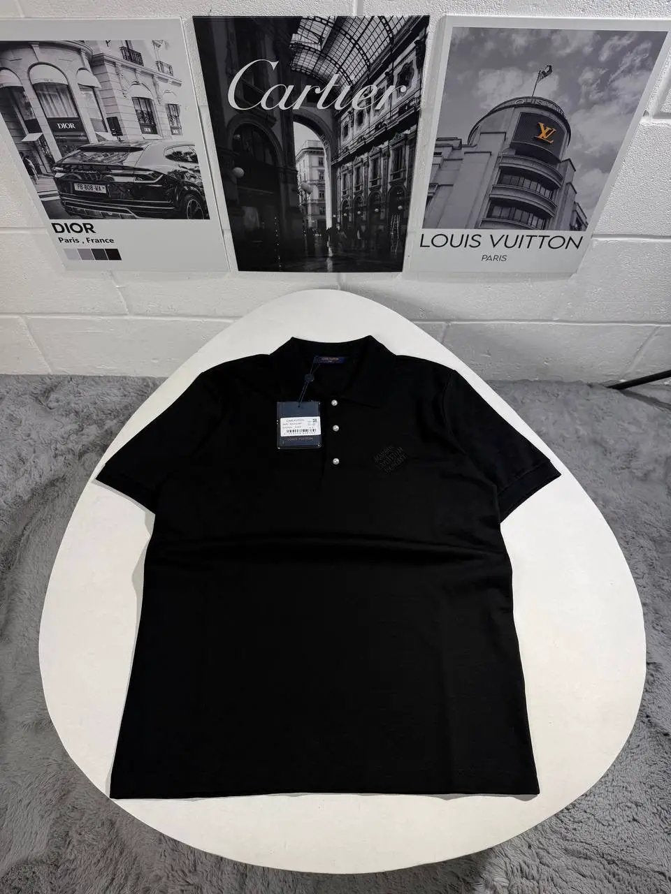 LVE DAMIER POLO BLACK by Stock supplier