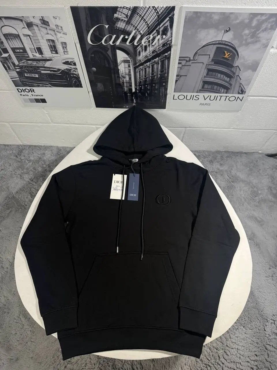 IOR CD LOGO HOODIE by Stock supplier