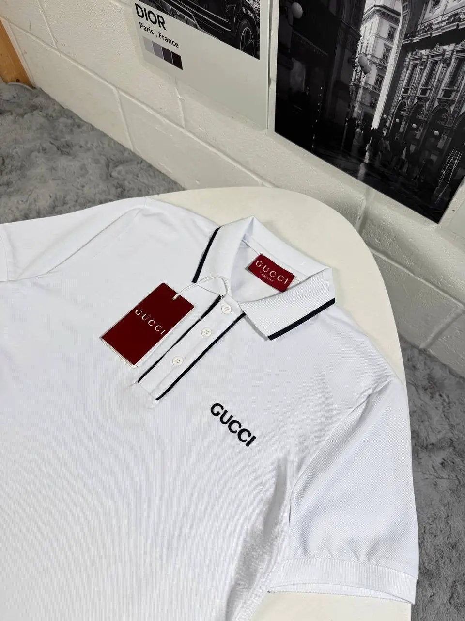 UCCI POLO WHITE by Stock supplier