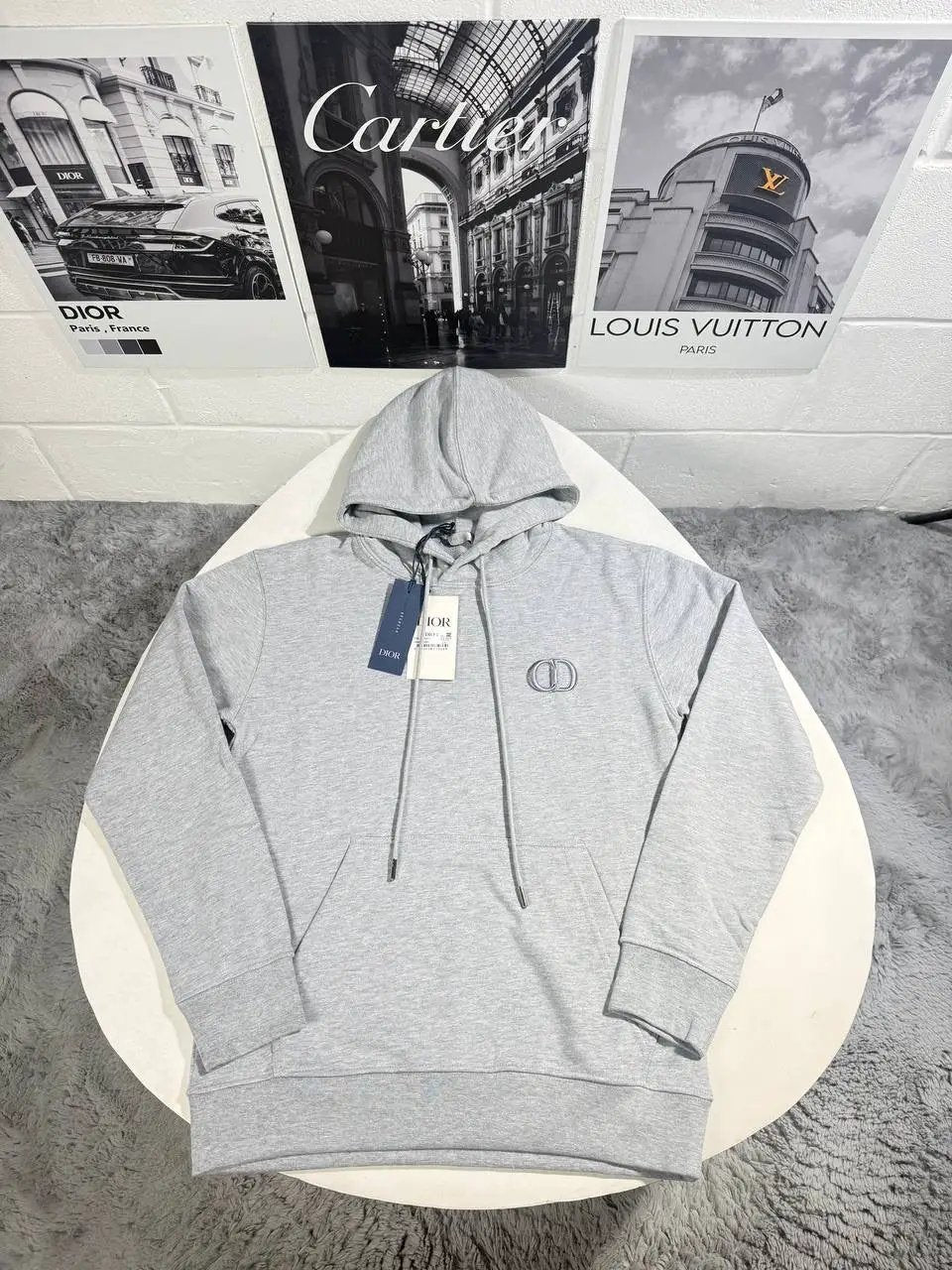 IOR CD LOGO HOODIE by Stock supplier