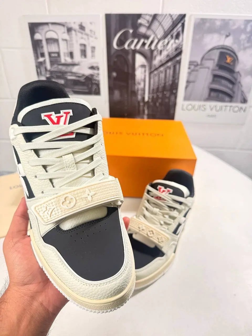 LVE FLOWER STRAP TRAINERS Stock supplier