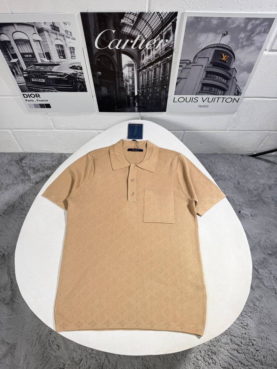 LVE KNITTED POLO