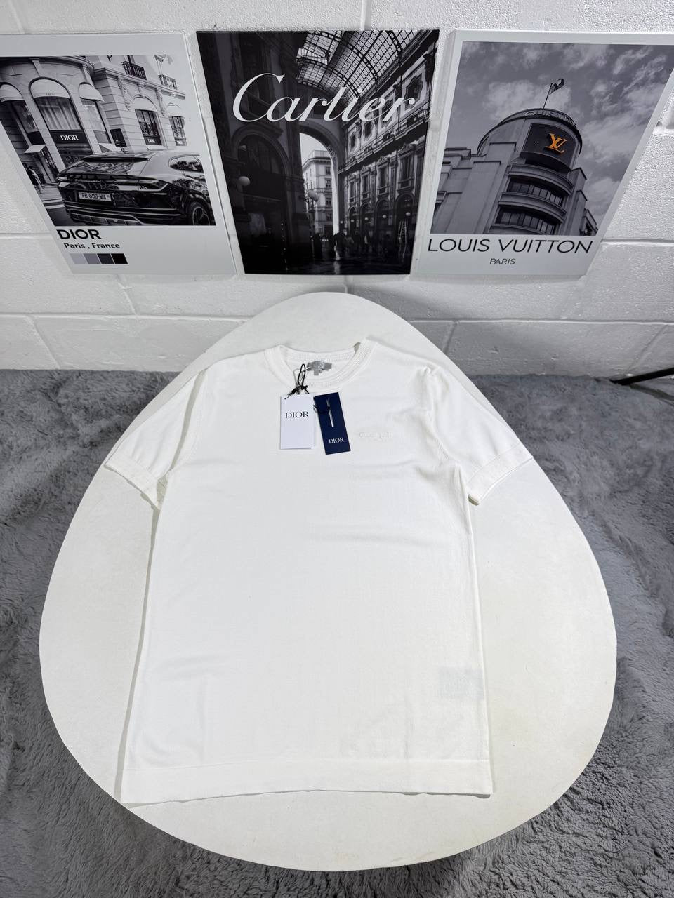 IOR KNITTED LOGO TSHIRT