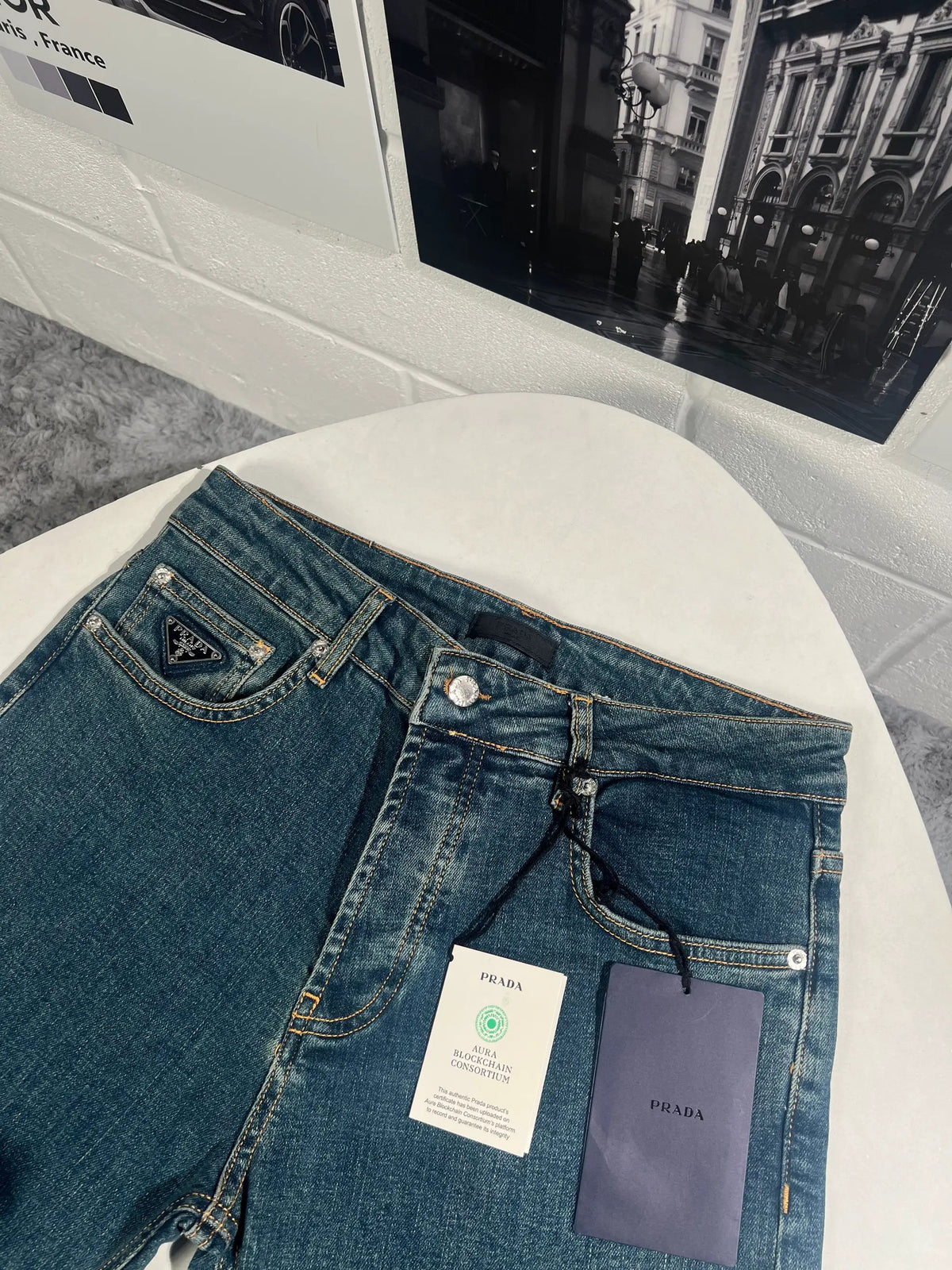 RADA LOGO JEANS by Stock supplier