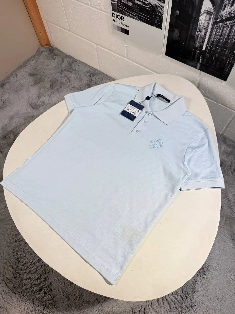 LVE DAMIER POLO BABY BLUE by Stock supplier