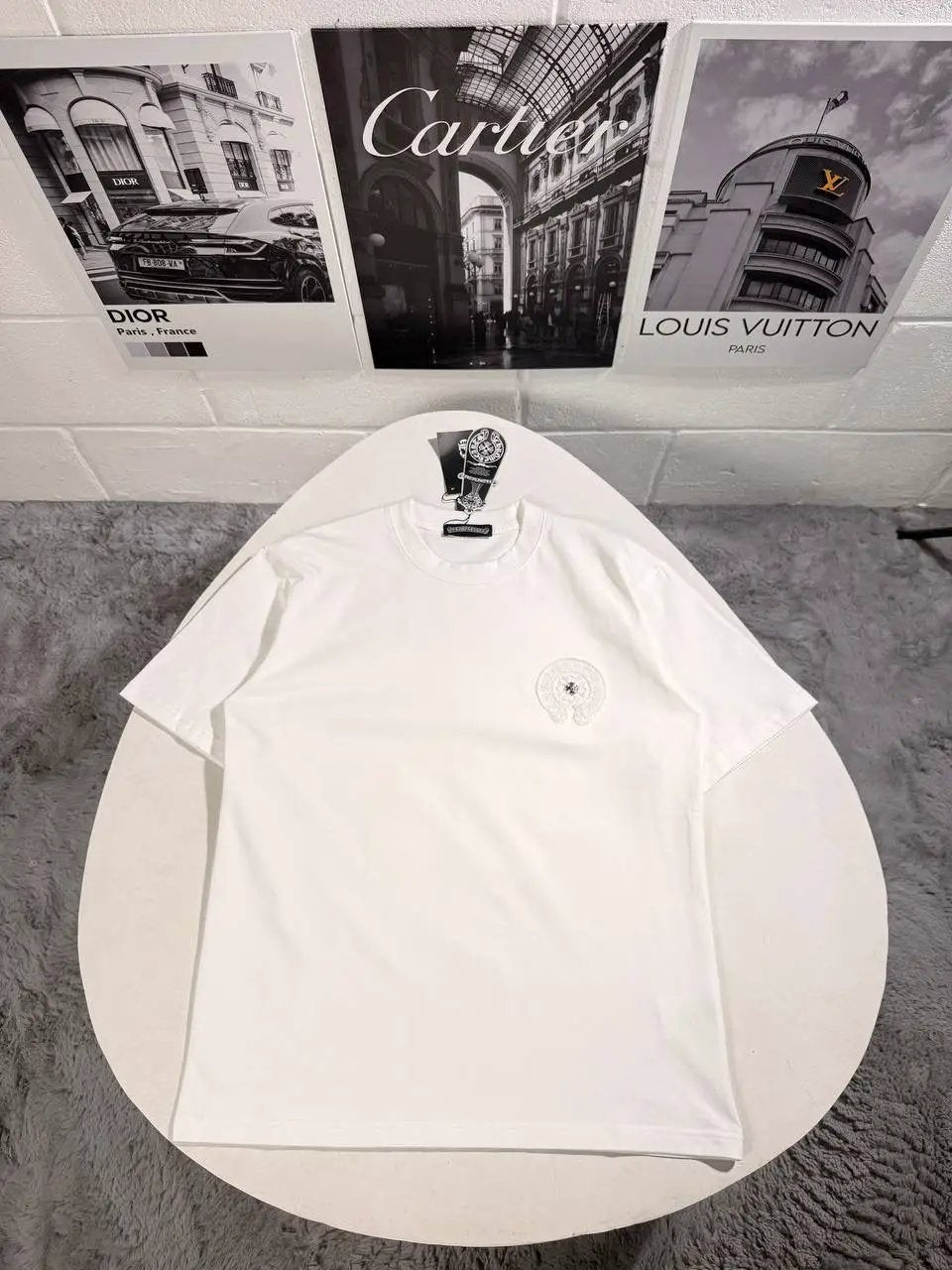 CHROME H TSHIRT Stock supplier
