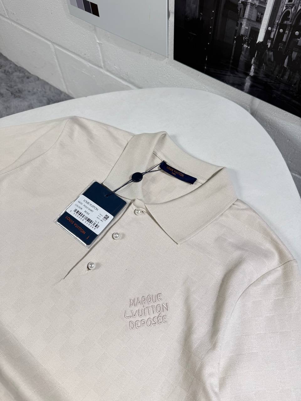 LVE DAMIER POLO BEIGE