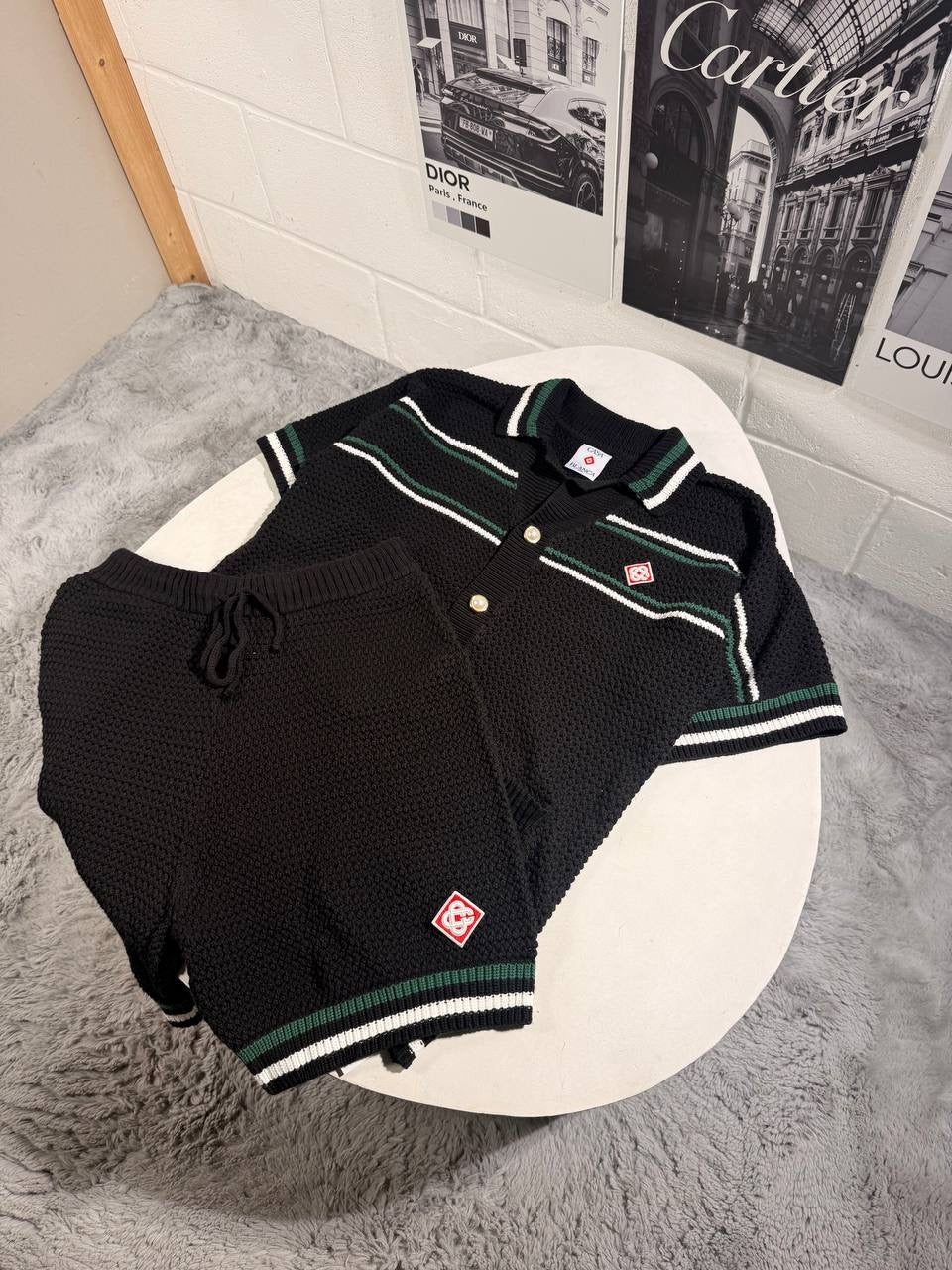 CASA KNITTED SET Stock supplier