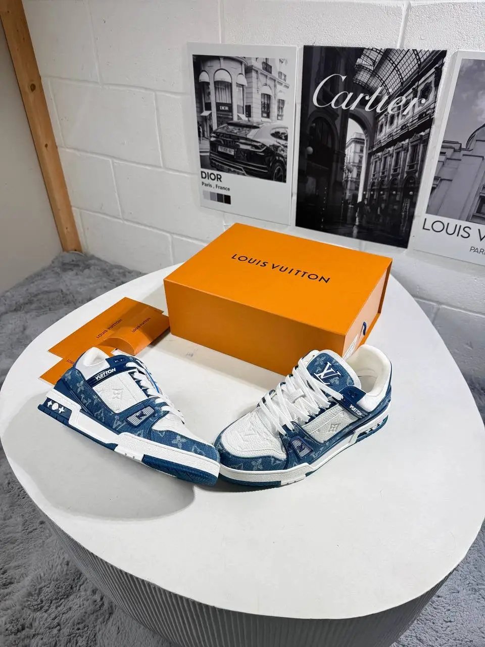 LVE TRAINERS BLUE(Pre Order) by Stock supplier