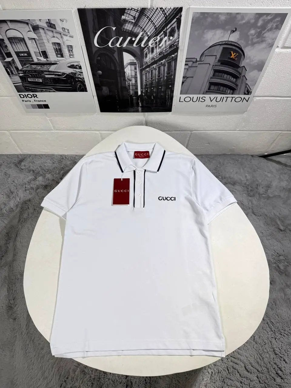 UCCI POLO WHITE by Stock supplier