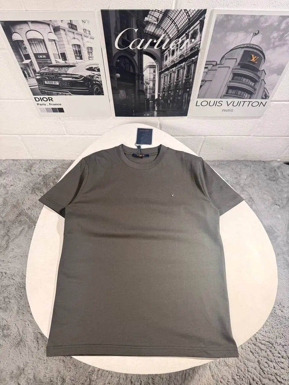 LVE LOGO TSHIRT GREY Stock supplier