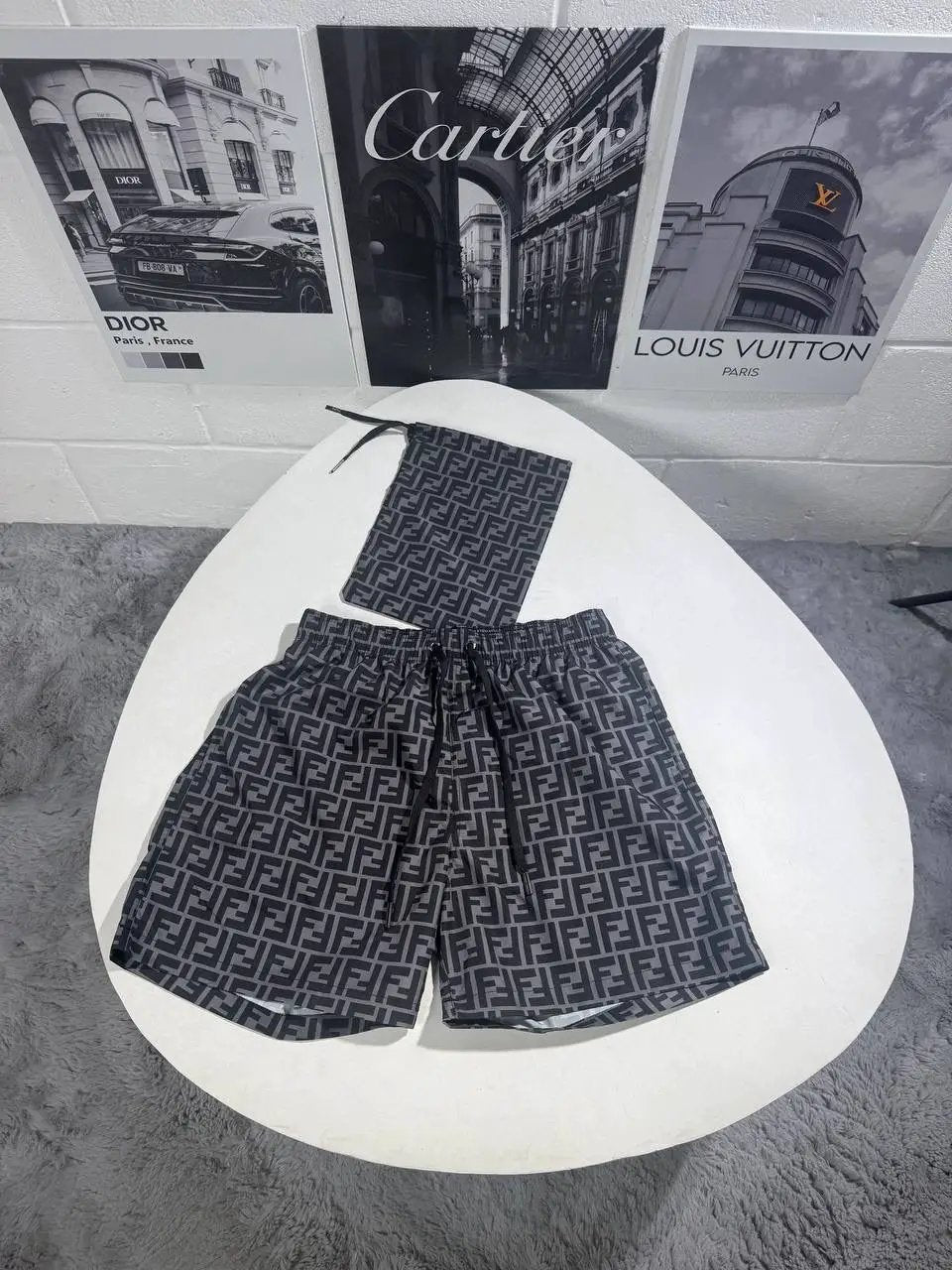 FNDI SHORTS BLACK by Stock supplier