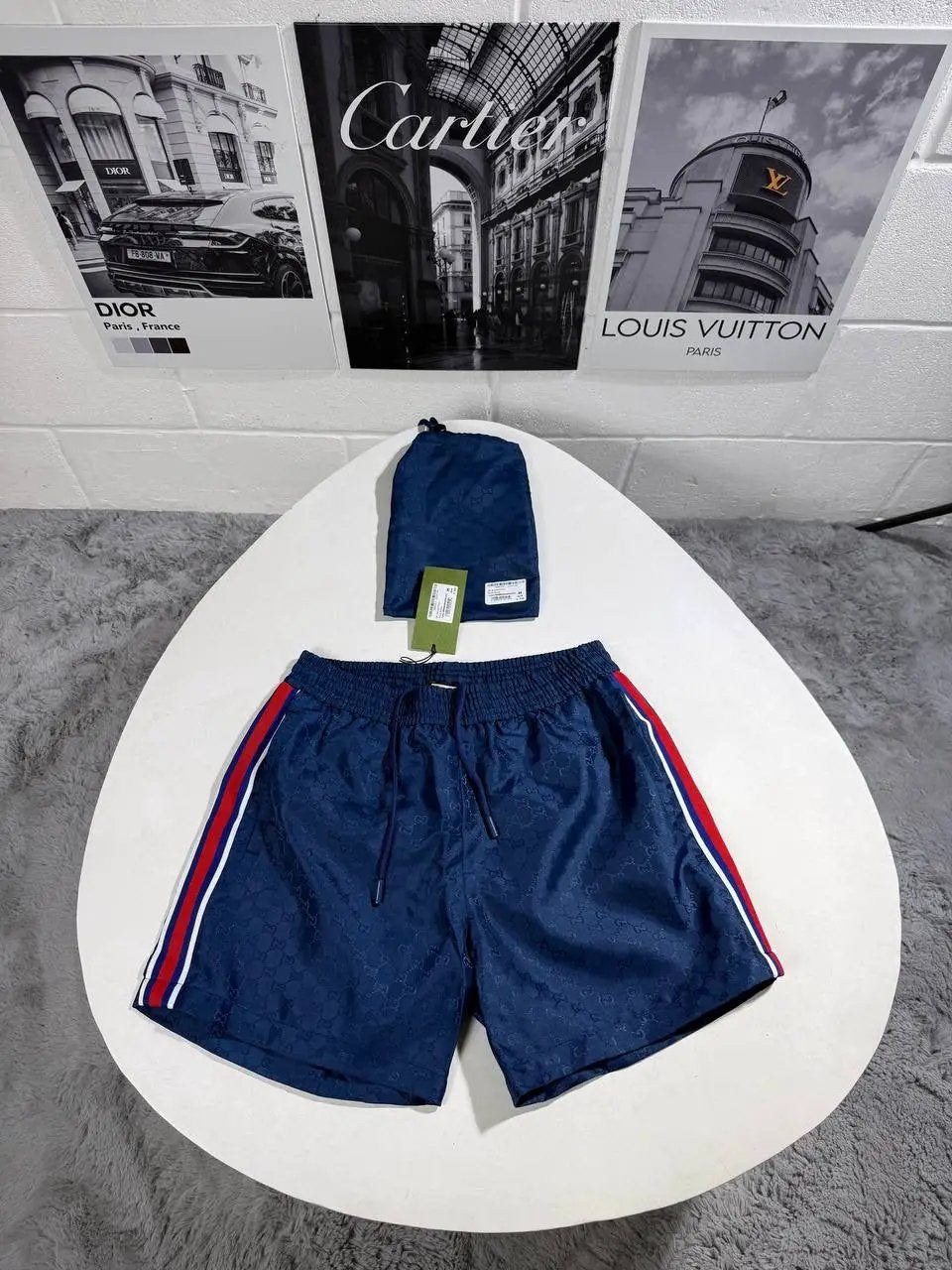 UCCI JACQUARD NYLON SWIM SORTS by Stock supplier